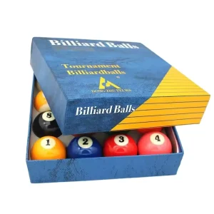 Factory Custom High Quality 57.2mm Crystal 2 Inch Pool Billiard Ball
