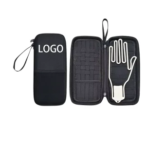 Factory Custom Logo EVA Golf Glove Case Lightweight Waterproof Durable Portable Eco Friendly Protective Zipper Case