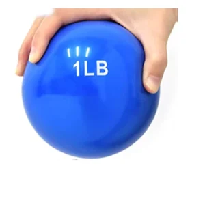Factory Custom Logo Yoga Fitness Soft PVC Sand Filled Hand Weighted Ball Baseball