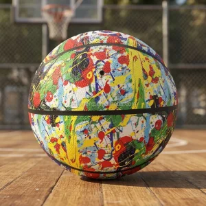 Factory Custom Provided Basketball Pvc pu Basketball Street Ball Size 6 7 Training game Basketball Ball for Indoor and Outdoor