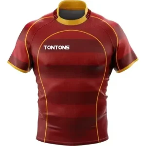 Factory Custom Rugby Sports Jerseys Shirt Free Design Service Sublimated Sportswear Adults Rugby Shirts For Men