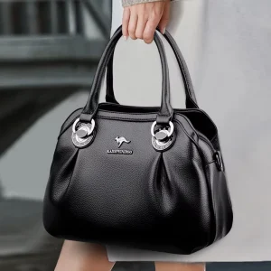 Factory Customize Fashion Ladies Handbag Large Capacity PU Leather Diagonal Cross Bag High quality Women Business Tote Bag