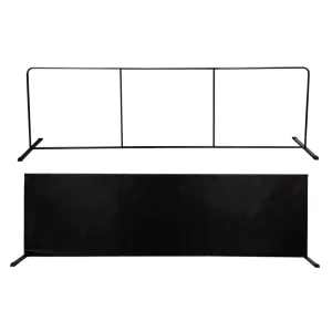 Factory Customized Two Support Rods 305*92 Customized logo Stable Quality Table Tennis Table Barriers for Training Court