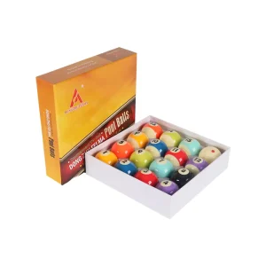 Factory Direct 8A One Eyed Dragon High Quality Resin Pool Balls 57.2mm 16 Color Set