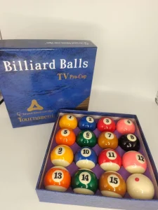 Factory Direct Crystal Pool Ball Set 16 Colors Wear Resistant Billiards Balls High Elasticity Tournament Grade Table Cushion
