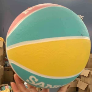 Factory Direct Custom Rubber Basketballs Bulk Durable Outdoor Indoor Recreational Balls for Kids Youth Gift Brand Oem