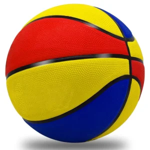 Factory Direct Customizable Rubber Basketball Sizes 3-7 for Kids and Adults Training Features Customizable Logo