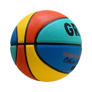 Factory Direct Customized Size and Color Scheme Basketball with PU Leather