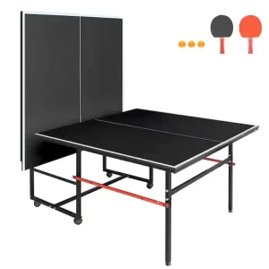 Factory Direct Foldable Sport Table Tennis Table Eco Friendly Durable Stable Bracket Kids Indoor Custom Color