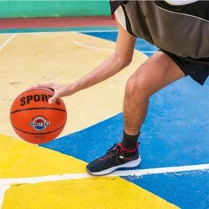 Factory Direct Good Price Size 5 Rubber Basketball Hot Selling High Quality Rubber Basketball Custom Logo Outdoor