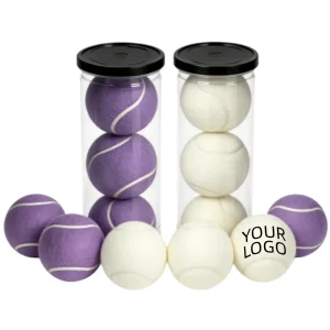 Factory Direct High Quality Custom Tennis Balls ITF Certified Training Recreational Balls Beach Tennis Balls Durable Portable