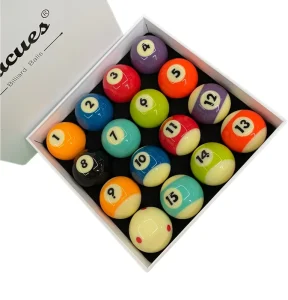 Factory Direct Higher Quality Set Billiard Pool Table Game Ball 2-1/4” 57mm Pool Ball