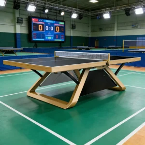 Factory Direct Indoor Outdoor Ping Pong Table 25mm ITTF Certified Professional Competition Grade Anti Weathering Training
