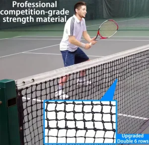 Factory Direct Outdoor Tennis Net Compatible with Indoor and Standard Courts Essential Equipment for Tennis Sports