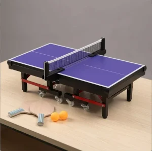 Factory Direct Professional Small Table Tennis Table 15mm MDF Desktop Ping Pong Table Manufacturer for Global Distributors OEM