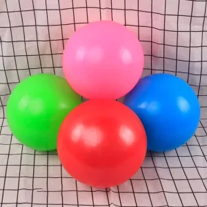 Factory Direct Sale 50g Red Yellow Blue Green Pink PVC Inflatable Balls