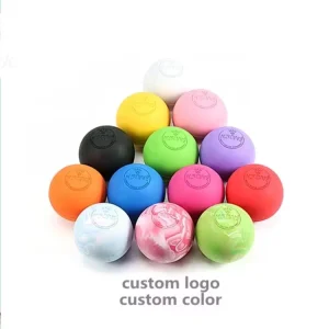 Factory Direct Sale Durable High Quality Fitness Custom Logo Solid Therapy Balls Lacrosse Balls Massage Rubber Balls