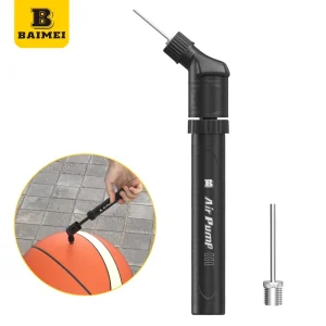 Factory Direct Sale Portable Black Circulating Pump Ball Inflator 80 130PSI Manual Waterproof for Balloons Basketball