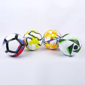 Factory Direct Sales TPU Embossed Model Yc zq 19 Soccer Ball Can Print Logo Machine sewn PVC Explosion proof 0.4 0.42kg Training