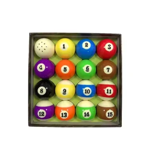 Factory Direct SalesHigh Quality Billiard Pool Ball 16pcs Set Table Sports Accessory 57.2MM