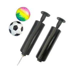Factory Direct Selling Sports 6-inch One-way High-pressure PP Black Hand Pump Mini Portable Soccer Basketball