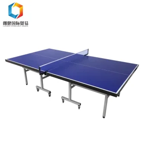 Factory Direct Supply Foldable Tennis Table With Movable Wheels and 30x30mm Legs High-quality Competition Ping Pong Table