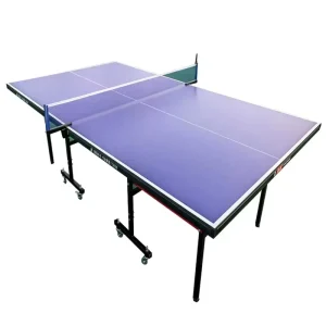 Factory Direct Table Tennis Table with Foldable and Movable Wheels Full Size Competitive Prices