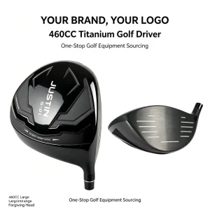 Factory Direct Titanium Golf Driver 460CC Custom Printing Logo ODM Golf Club Driver