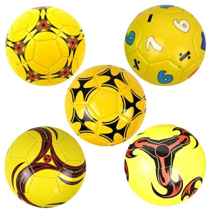 Factory Direct Yellow PVC Futsal Gift Custom Logo Size 2 Mini Soccer Ball for Kids