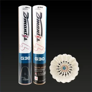Factory Dmantis G30 Badminton Shuttlecock Goose Feather Shuttlecock Badminton Shuttle Cocks With Fiber Cork