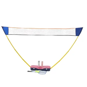 Factory Easy and Quick Installation Portable Boxed Badminton Net Foldable Badminton Net Set
