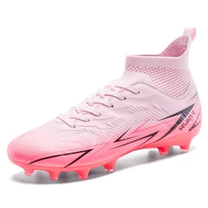 Factory Fashion Oem Odm Training Sport Match Football Match Green Field Light Athletic Man Women Soccer Cleat Shoes
