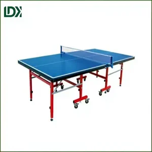 Factory Foldable MDF Indoor Table Tennis Table Match Grade Standard Customizable