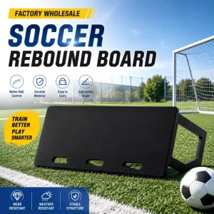 Factory HDPE Soccer Rebounder Board Professional Football Training Wall For Academy Team Practice