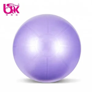 Factory High Quality PVC Anti Burst Exercise Ball with Air Pump 55cm 65cm 75cm Diameter Eco Friendly Yoga Ball