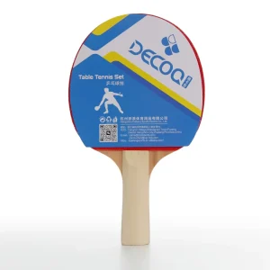 Factory High Quality Wooden Table Tennis Racket Training Student Adult Meet Portable Table Tennis Racket