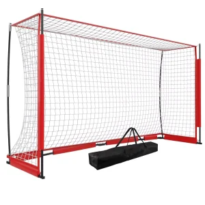 Factory Highly Popular Easy Installation Storage Portable Metal Material Outdoor Adult Soccer Goal 12 X 6