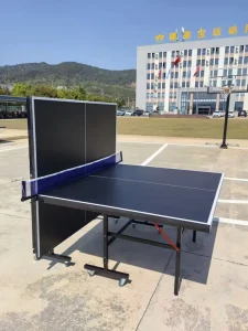 Factory Indoor Foldable Table Tennis Stand PingPong Table Set with Wheels
