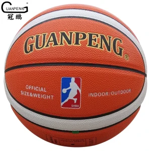 Factory Indoor and Outdoor Customized Basketball Official Size 7 PU Leather Basketball for Training Laminated Basketball