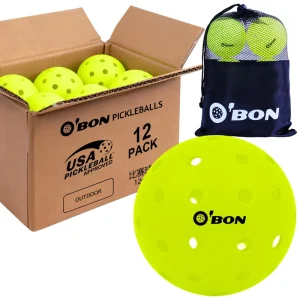 Factory Low Price Outdoor Play One Color Logo Printing Customized Accept Multi color 40mm Pickleball Balls