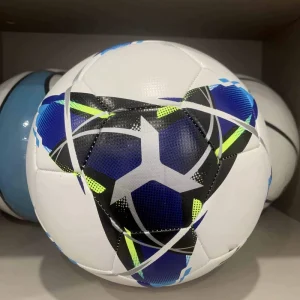 Factory Machine Stitched Soccer Ball Custom Logo OEM Promotional Recreational Football Bulk Size 5