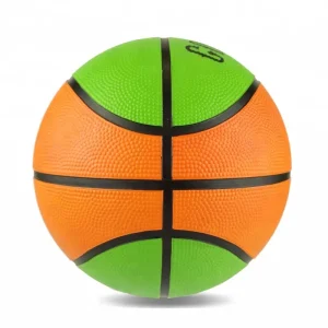 Factory Made Children Outdoor Sport Gift Promotional Custom Brand Rubber Basketball