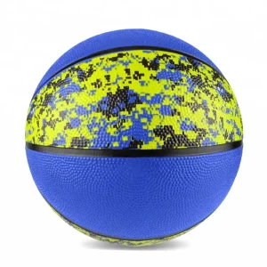 Factory Made Custom Brand High Quality New Design Promotion Sports Balls Colorful Rubber Basketball