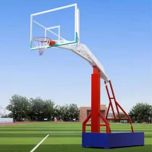 Factory Manufacturer Indoor Outdoor Basketball Tower Portable Professional Sport Training Basketball Hoop Basketball Goal Post