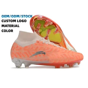 Factory New High Quality Low Cost Durable Ground Football Anti Slip Boots Customized Men’s Shoes EVA TPU Material