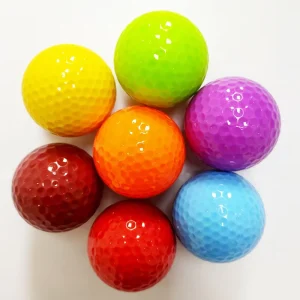 Factory OEM Custom Color Plastic Golf Balls Bulk Custom Logo Durable Driving Range Golf Balls