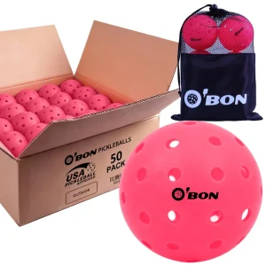 Factory Outdoor Play One Color Logo Printing Customized Accept Multi Color 40mm Pickleball Balls