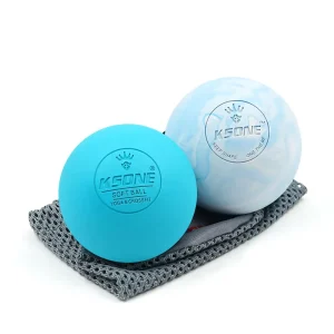 Factory Outlet Store Custom Logo Solid 6.3cm Yoga Balls Solid Rubber Silicone Massage Balls Lacrosse Balls