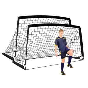 Factory Portable Lightweight Polyester Foldable Football Goal Training Equipment for Outdoor