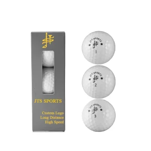 Factory Price 2 4 Piece Custom Urethane Soft Tournament Golf Balls USGA Conforming Long Distance High Speed JTS Brand